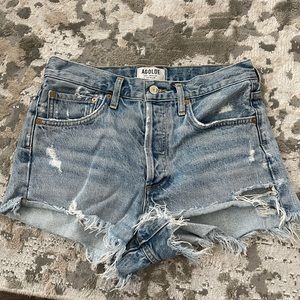 Agolde Parker Vintage cut off Jean shorts